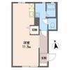 コーポ時岡の間取り画像