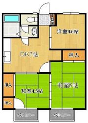 メゾン藤の間取り画像