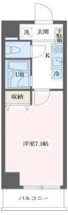 ルーク西早稲田の間取り画像