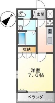 チャーム ツインズ 壱番館の間取り画像