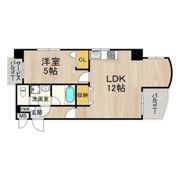 フェルザ今宮戎(旧:Krehl難波南)の間取り画像