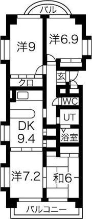 ジュノスの間取り画像