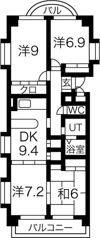 ジュノスの間取り画像