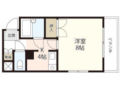 サンリバー新宅の間取り画像