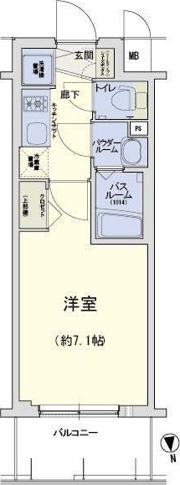 スワンズシティ梅田ウエストの間取り画像