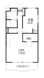 ポルカ富塚Ⅱの間取り画像
