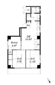 中田第3ビルの間取り画像