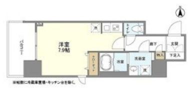 BPRレジデンス江坂の間取り画像