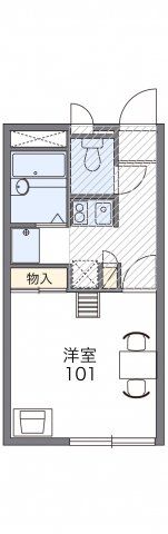 レオパレス雅の間取り画像