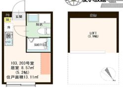 ラ・ヴィータ豊玉北の間取り画像