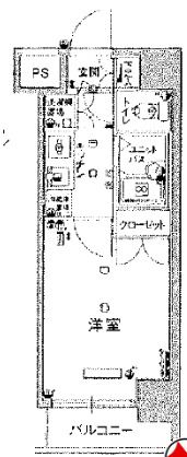 スカイコート大塚の間取り画像
