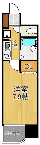 ライオンズマンション皇后崎公園の間取り画像