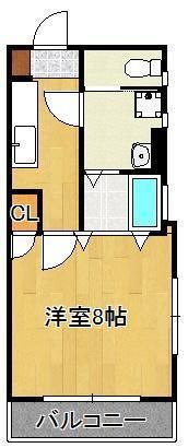 エステート和光の間取り画像