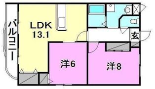 ラ・ホーエンの間取り画像