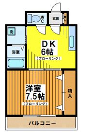 リアライズマンションの間取り画像