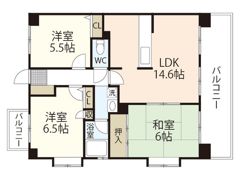 アーバンライフ大町の間取り画像