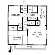 ドミール石神井の間取り画像