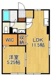ヴァンソレーユ B棟の間取り画像