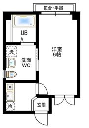 ミーティア西横浜の間取り画像