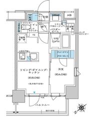 プレミスト板橋の間取り画像