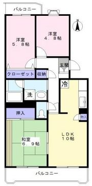 フォレスト松本の間取り画像