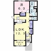 フォンテーヌの間取り画像