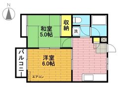 ベルシオンシェモアの間取り画像
