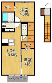 ポルタ宮前の間取り画像