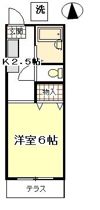 プチハイツ下高井戸の間取り画像