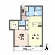 シャーメゾン セルディーナの間取り画像