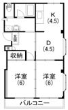 佐鳴台クローバービルの間取り画像