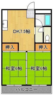 ディアライフ千防の間取り画像