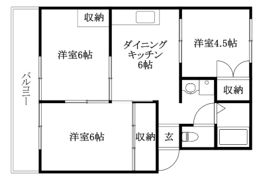 ガーデンハイツ（久米窪田町）の間取り画像