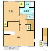 P’ ル・パレの間取り画像