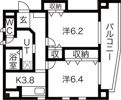 THE RESIDENCE IMAIKE NORTHの間取り画像