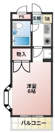 ジュネパレス市川第5の間取り画像