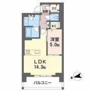 シャーメゾンステージ中央通りの間取り画像