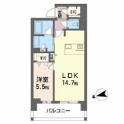 シャーメゾンステージ中央通りの間取り画像