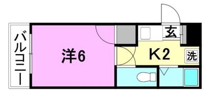 オレンジコート土居田の間取り画像