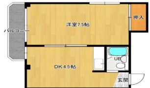 蛍池ホワイトマンションの間取り画像