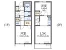 レオネクストコーポ吉浜2の間取り画像