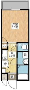 ヴィオラ東町Ⅰの間取り画像