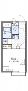 レオパレスフォート香ヶ丘の間取り画像