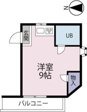 コーポ梶谷の間取り画像