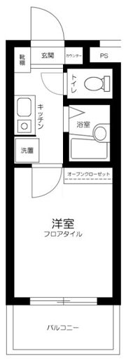ハイタウン多摩川ナンバー2の間取り画像