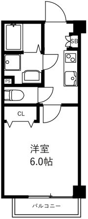 Smart Space 都立家政の間取り画像