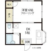 コーポ石崎NO，2の間取り画像