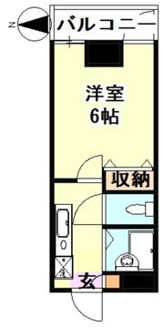 K・S・Mヴァーチュの間取り画像