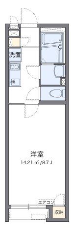 クレイノうれし荘の間取り画像