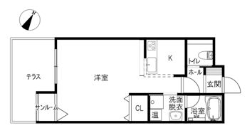 Blondieの間取り画像